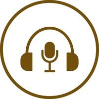 Podcast Vector Icon