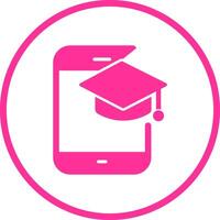 Digital Learning Vector Icon