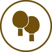 Ping Pong Vector Icon