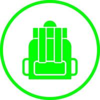 Backpack Vector Icon