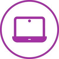 icono de vector de laptop