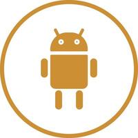 icono de vector de Android