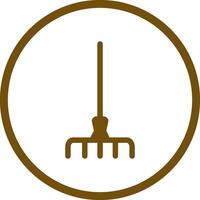 Gardening Fork Vector Icon