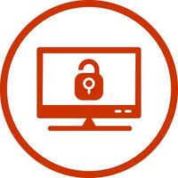 Closed Access Vector Icon