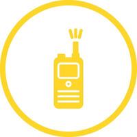 Walkie Talkie Vector Icon