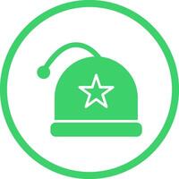 Christmas Cap Vector Icon