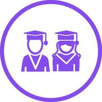 Graduates Vector Icon