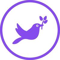 Cute Bird Vector Icon
