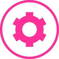 Setting Gear Vector Icon
