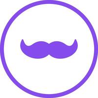 Bigote ii vector icono