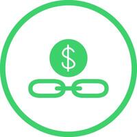 Link Sales Vector Icon
