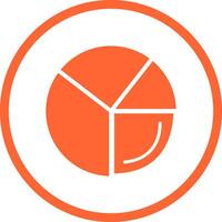 Pie Chart Analysis Vector Icon