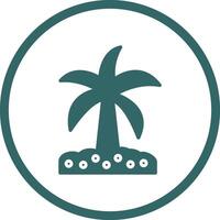 Coconut trees Vector Icon