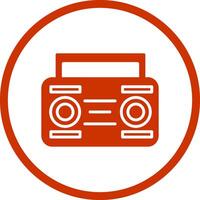 Cassette Player Vector Icon