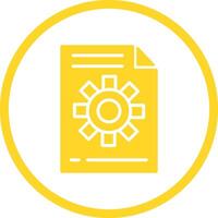 Content Management Vector Icon