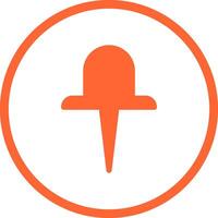 Office Pin Vector Icon