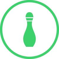 Bowling Pin Vector Icon