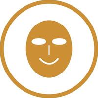 Ancient Face Mask Vector Icon