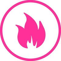 Flame Vector Icon