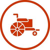 Wheelchair Vector Icon