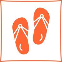 Slippers Vector Icon