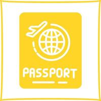 Passport Vector Icon