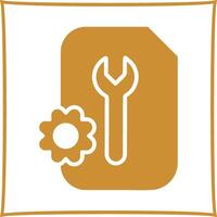 Document Setting Vector Icon