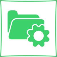 Preferences Folder Vector Icon