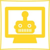 Artificial Bot Vector Icon