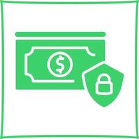 Secure Money Vector Icon