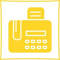 Fax Machine Vector Icon