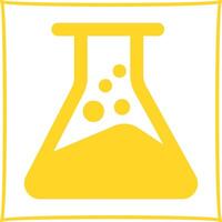 Chemical Flask Vector Icon