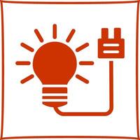 Electric Bulb Vector Icon