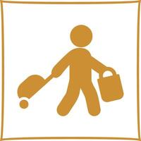 Carrying Bag Vector Icon