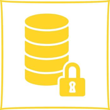 cifrado datos vector icono