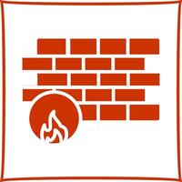 Firewall Vector Icon