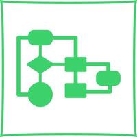Flowchart Vector Icon