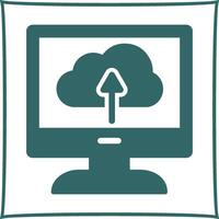 Cloud Backup Vector Icon