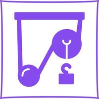 Pulley Vector Icon