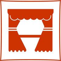 Curtains Vector Icon