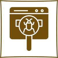 Web Bug Vector Icon