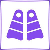 Flippers Vector Icon