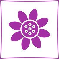 Sunflower Vector Icon