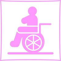 Wheelchair Vector Icon