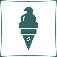 icono de vector de helado