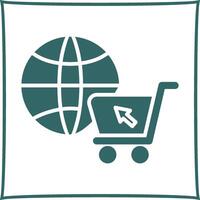 E commerce Online Store Vector Icon