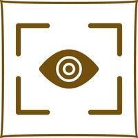 Eye Scan Vector Icon