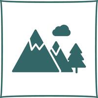 Mountain Vector Icon