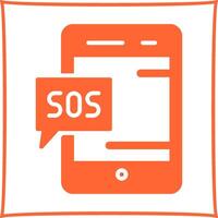 SOS Vector Icon