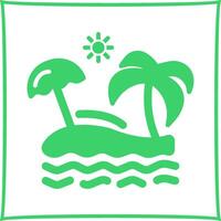 Beach Vector Icon